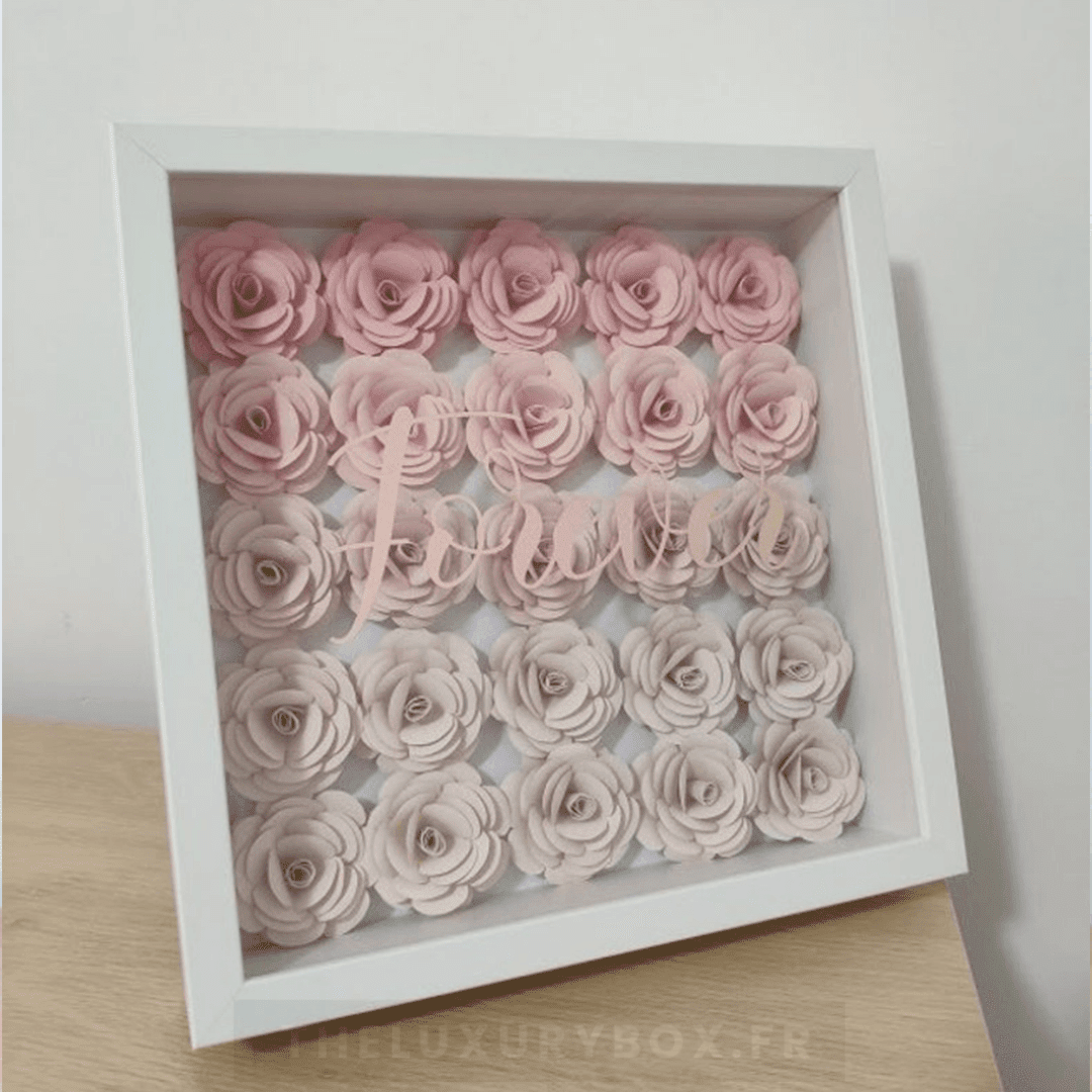 The Frame Box (6) Cadre avec fleurs