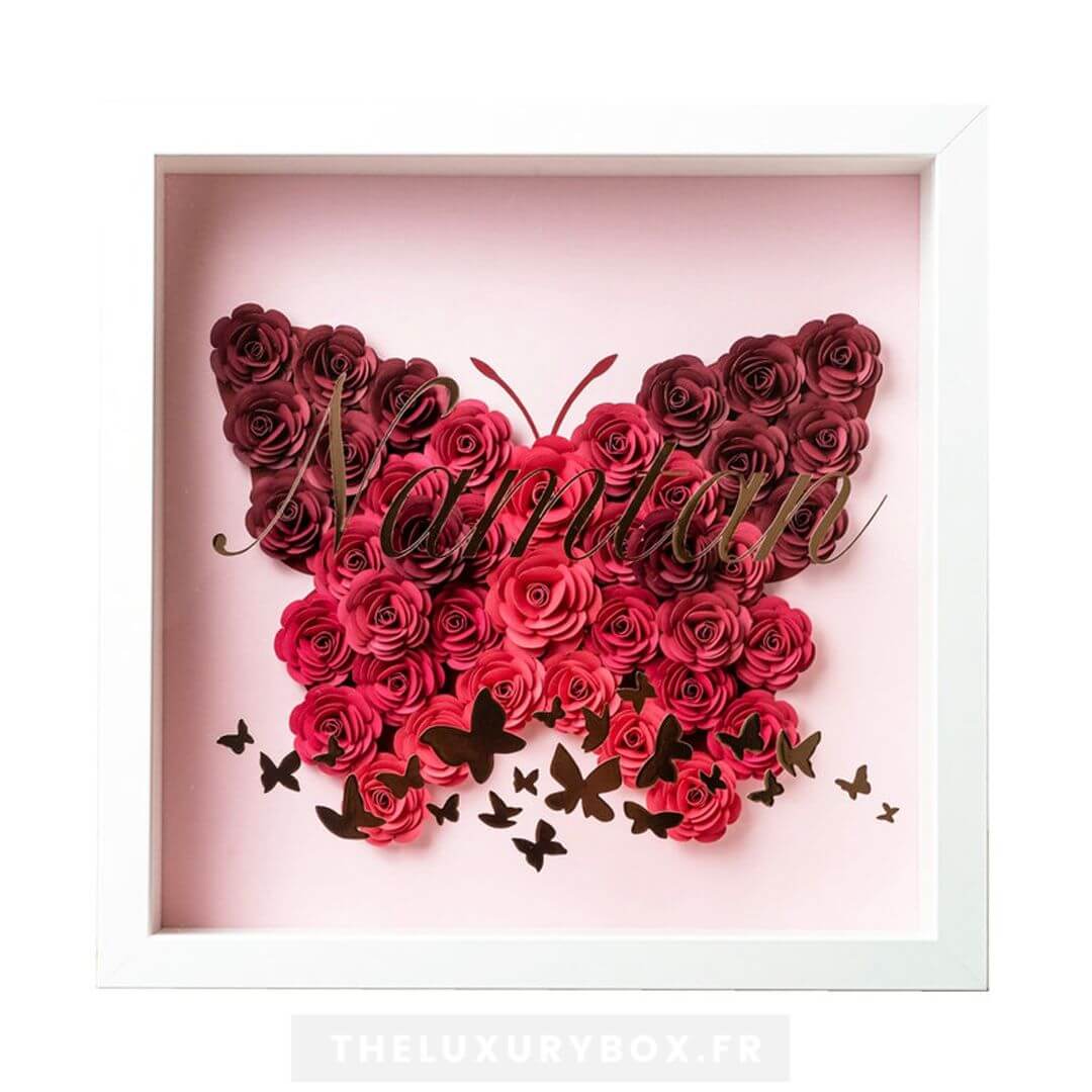 The Frame Box (9) Cadre avec fleurs