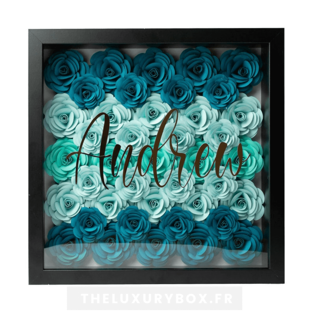 The Frame Box (9) Cadre avec fleurs