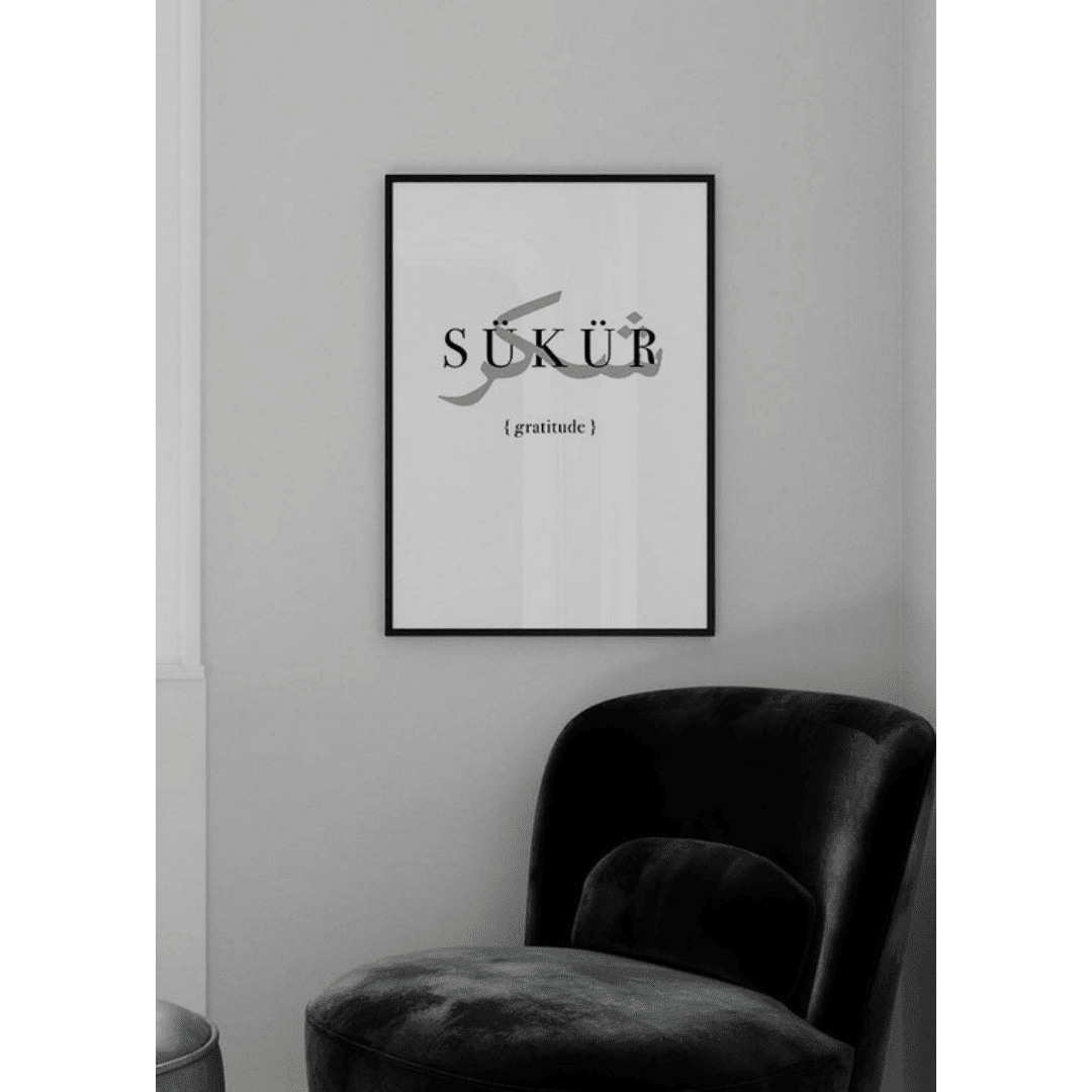 Poster Muslim Gratitude (2) Poster Muslim Gratitude 2 | The Luxury Box