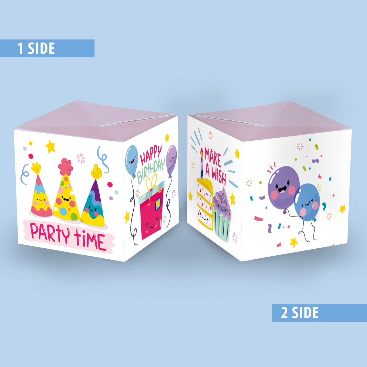 Carte Surprise Explosion de confettis Birthday cake1 Birthday cake1 | The Luxury Box