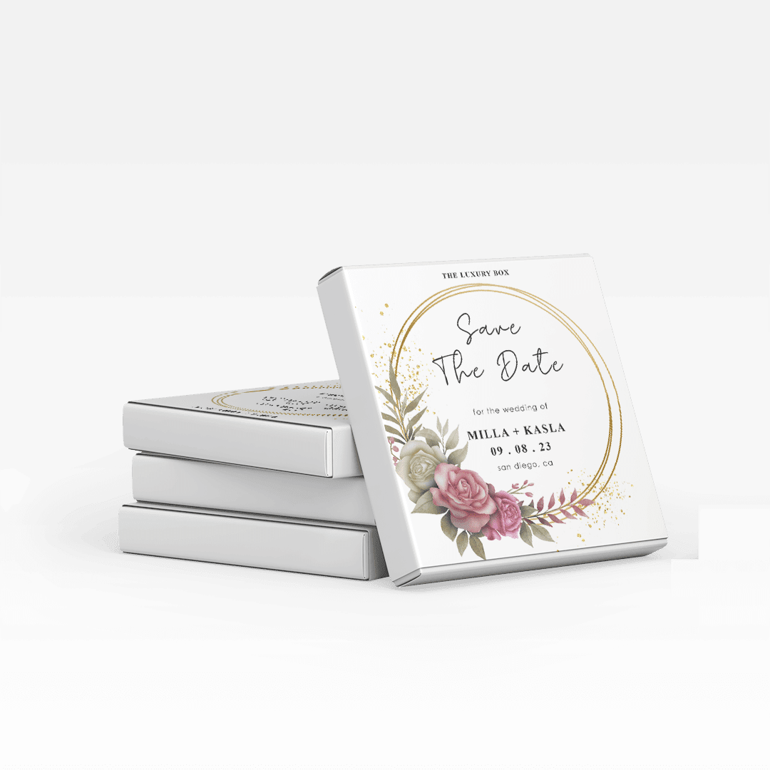 Chocolats personnalisés (3) Coffret de chocolats personnalisable