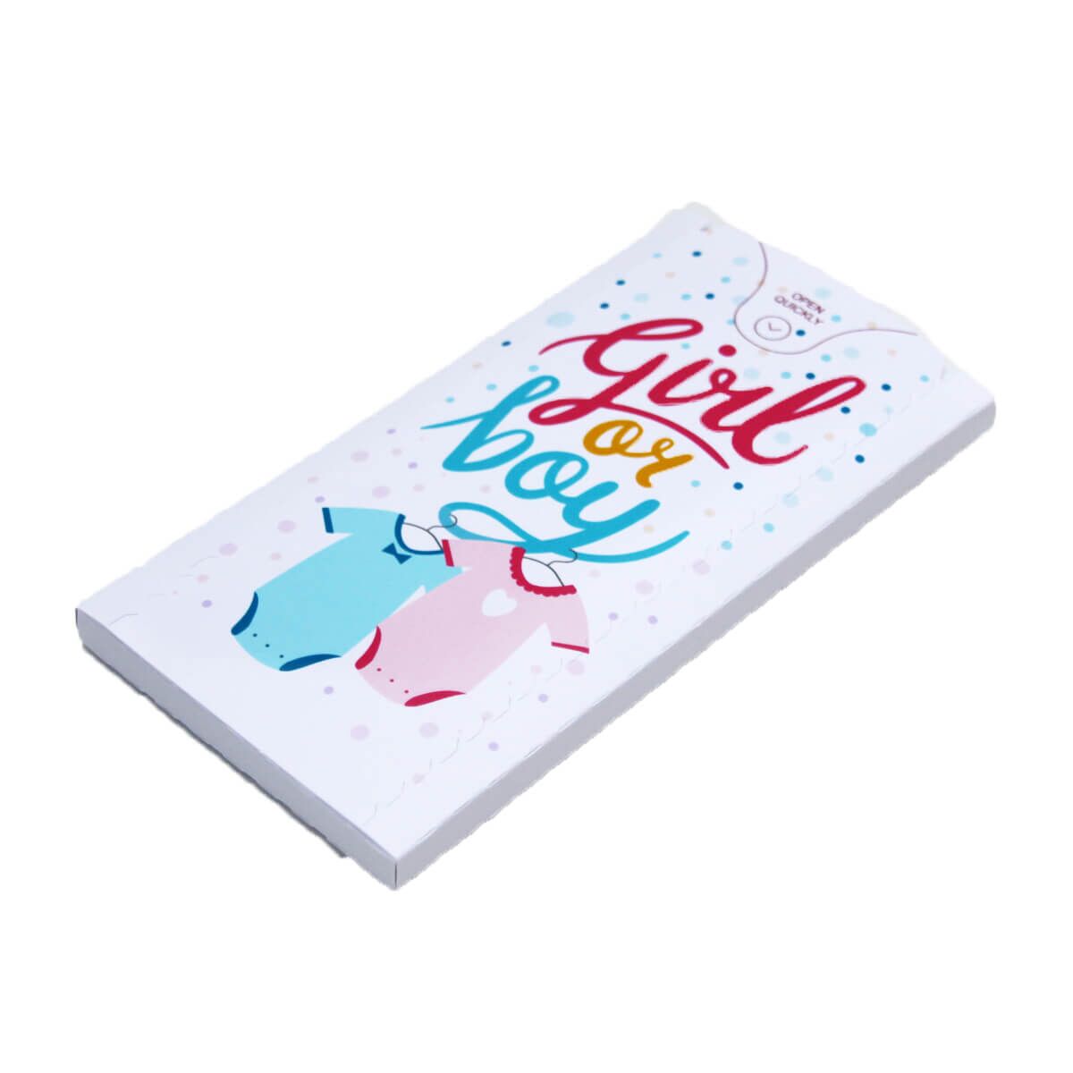 Carte Surprise Explosion de confettis Its a Girl3 Carte Surprise Explosion de confettis