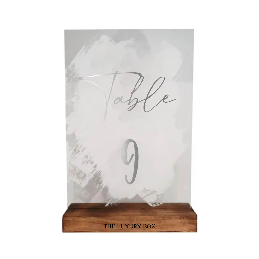 Numéro de table (5) Numero de table 5 | The Luxury Box