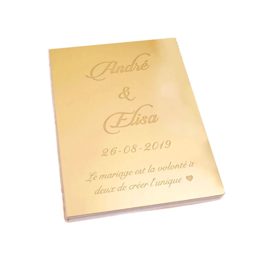 Prestige Gold Book Livre d'or mariage
