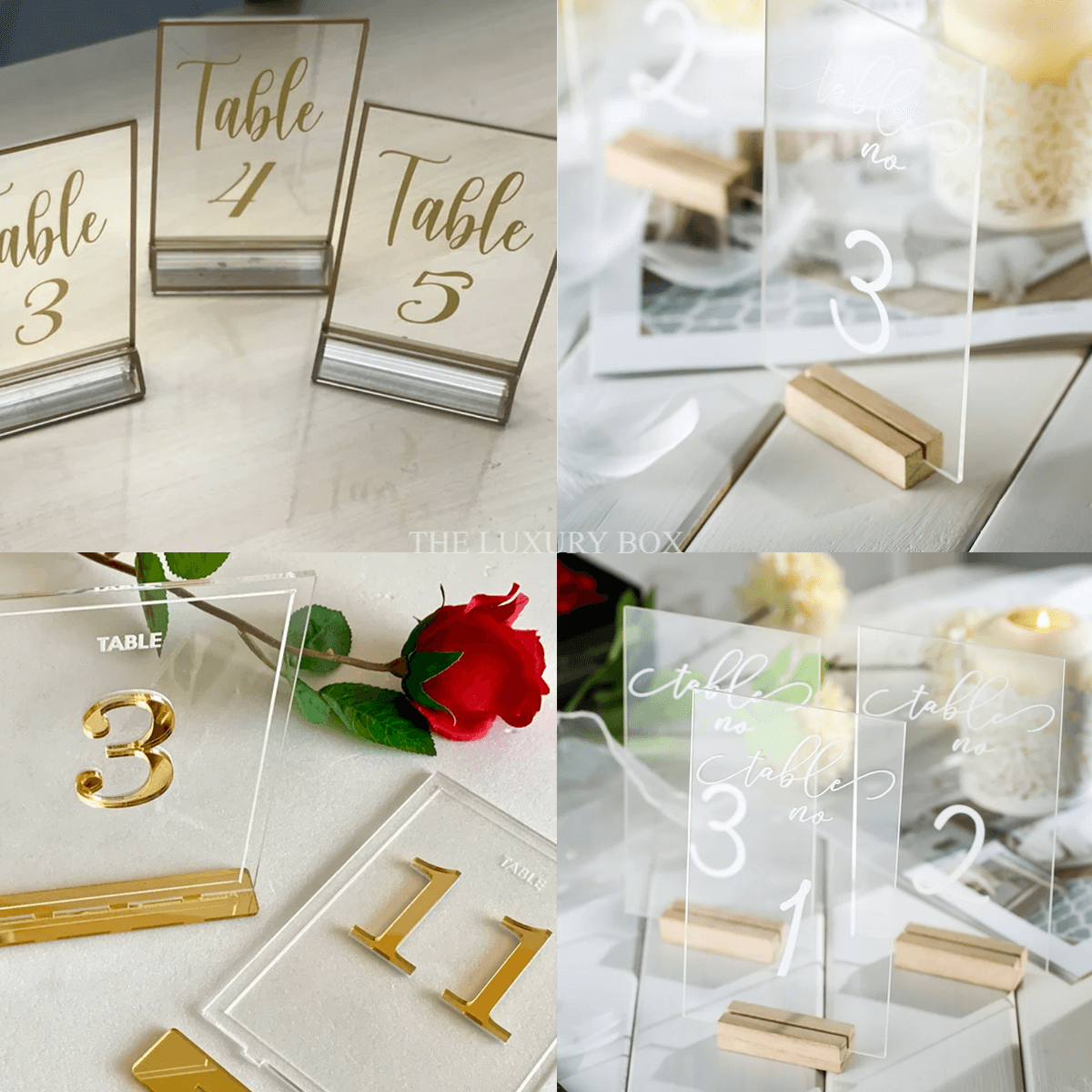 The-Number-Box Numéro de table