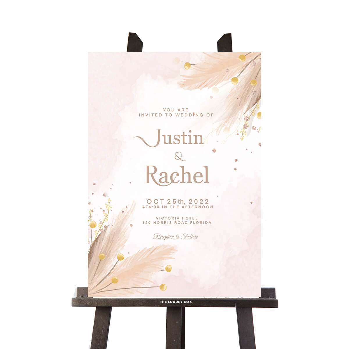 The Sign Box (12) Panneau welcome mariage