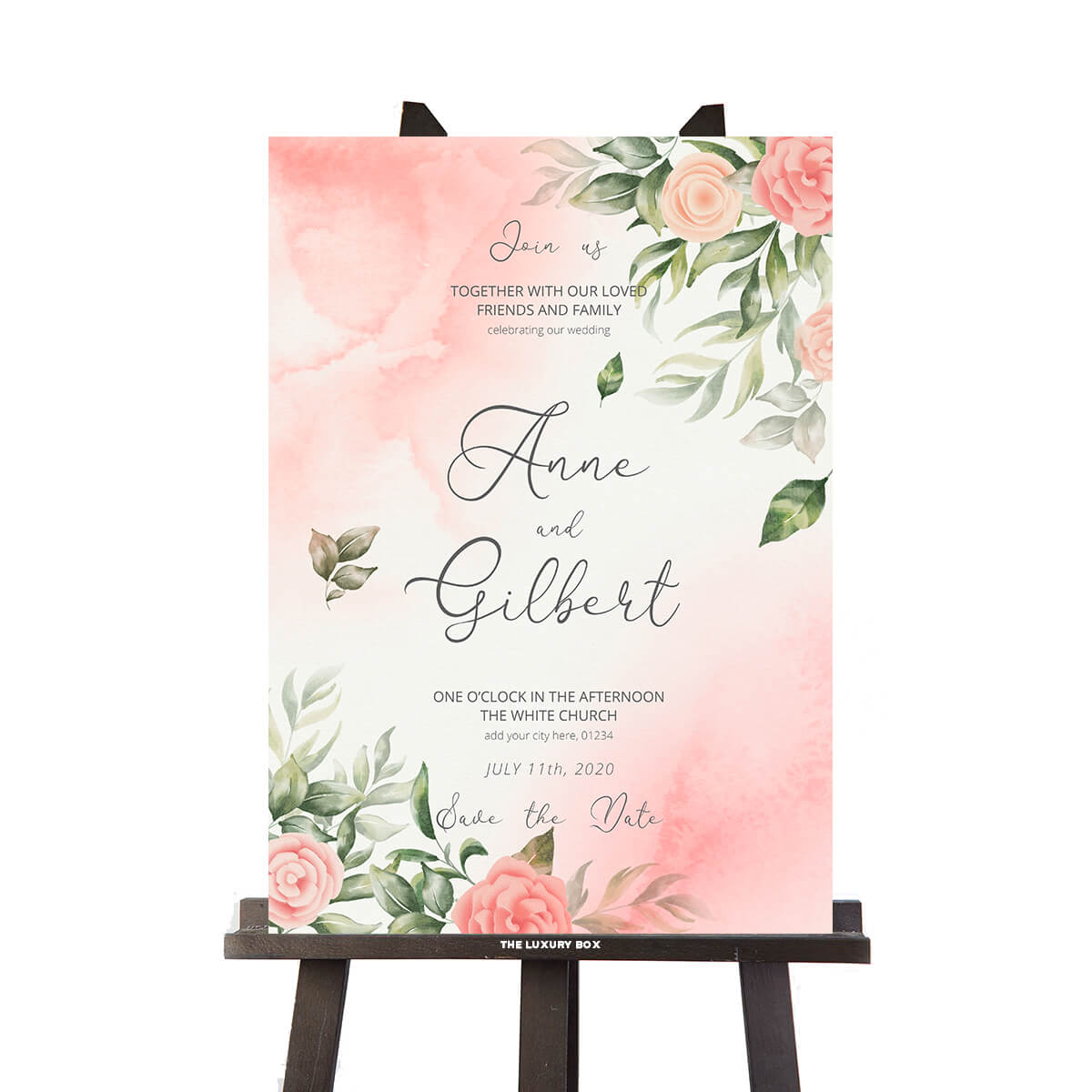 The Sign Box (21) Panneau welcome mariage