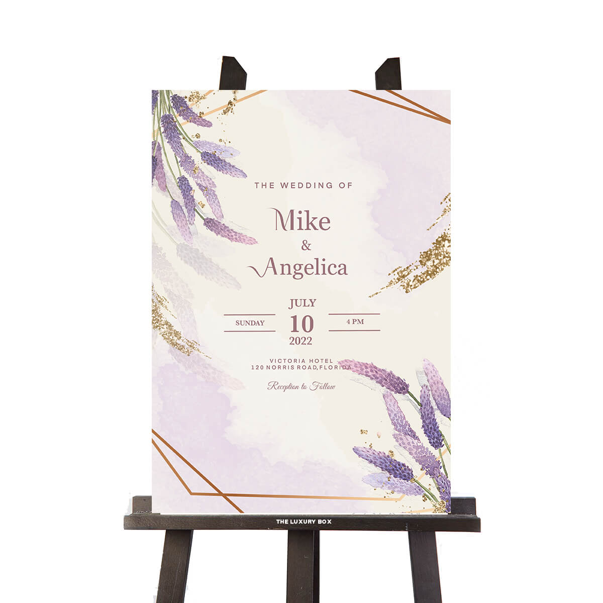 The Sign Box (9) Panneau welcome mariage