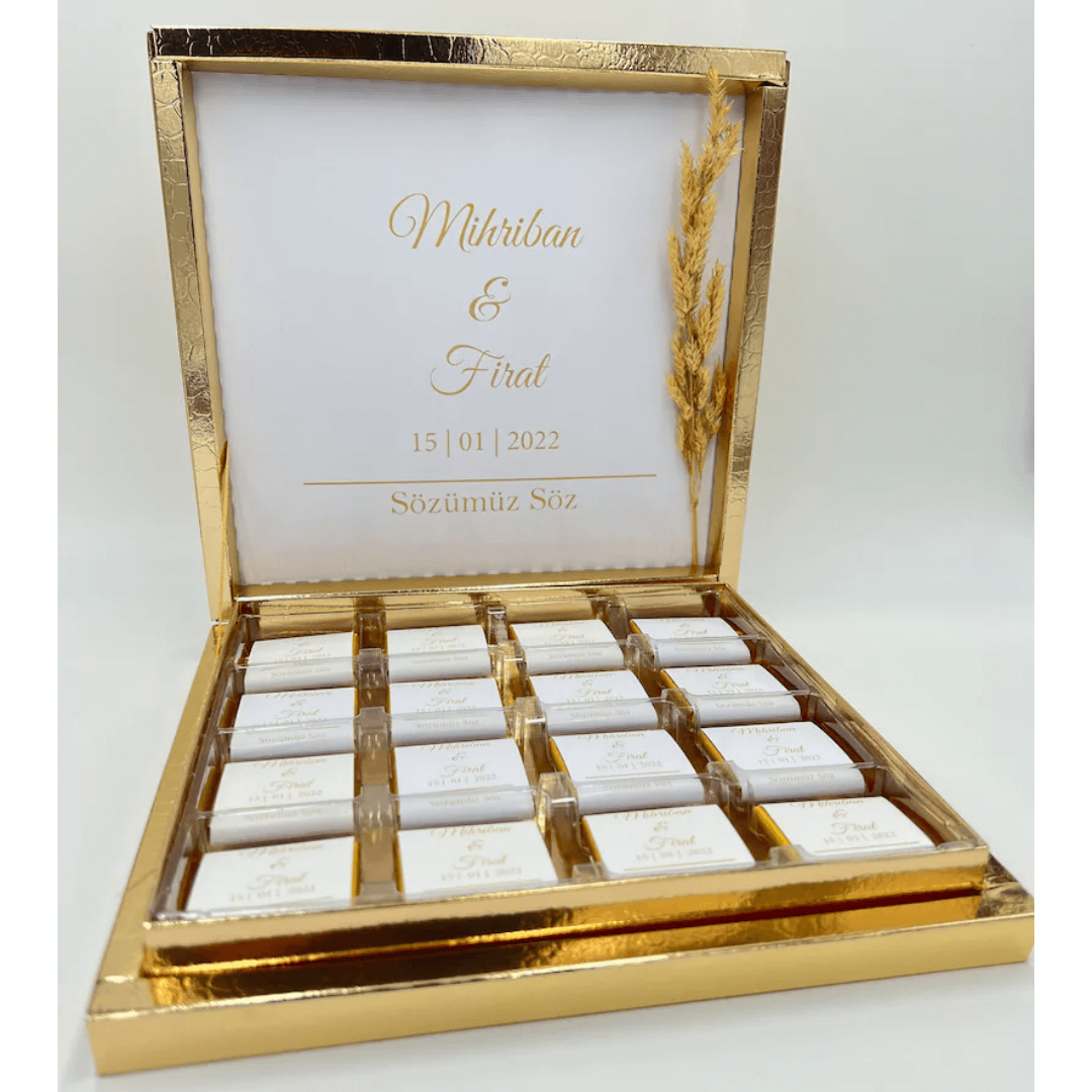 Coffret de chocolats personnalisable Coffret de chocolats personnalisable