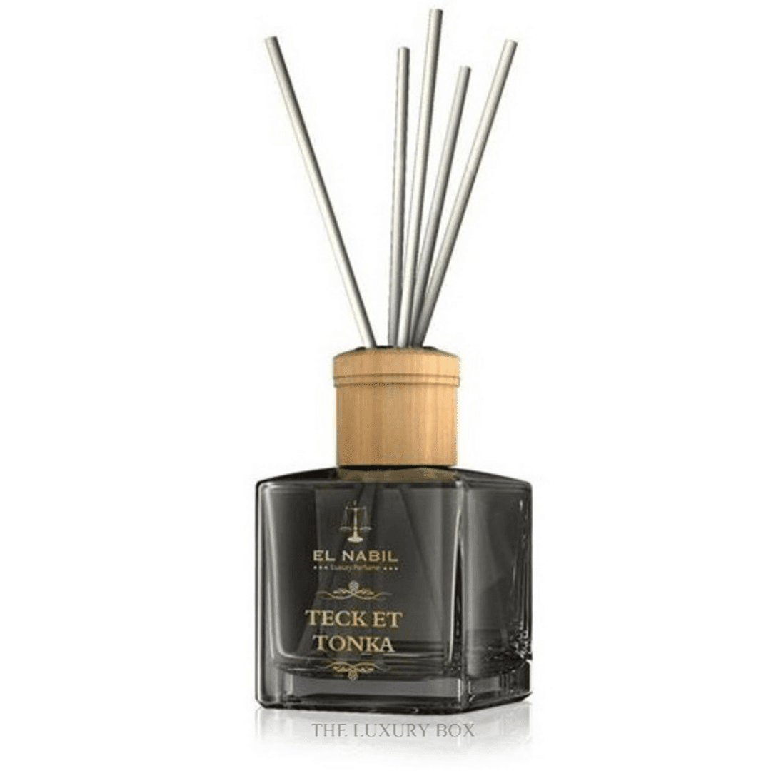 Diffuseur-dIntérieur-Teck-et-Tonka-El-Nabil-Luxurious-Fragrances-1 Diffuseur dInterieur Teck et Tonka El Nabil Luxurious Fragrances 1 | The Luxury Box