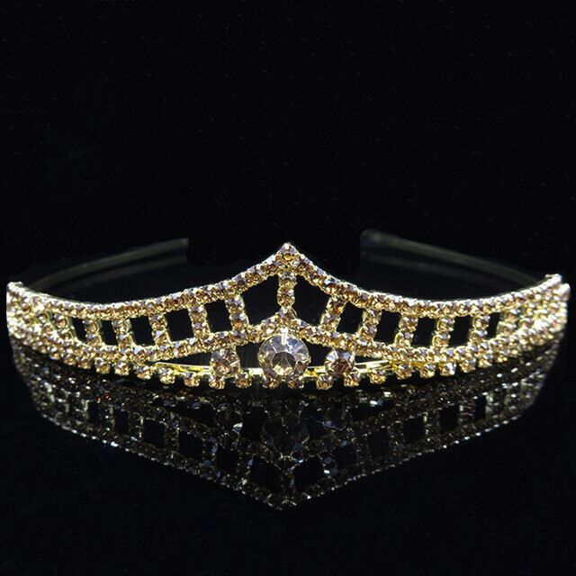 Diadème de mariage AINAMEISI diad mes de mari e en cristal accessoires pour cheveux couronnes de concours strass dor 10.jpg 640x640 10 | The Luxury Box