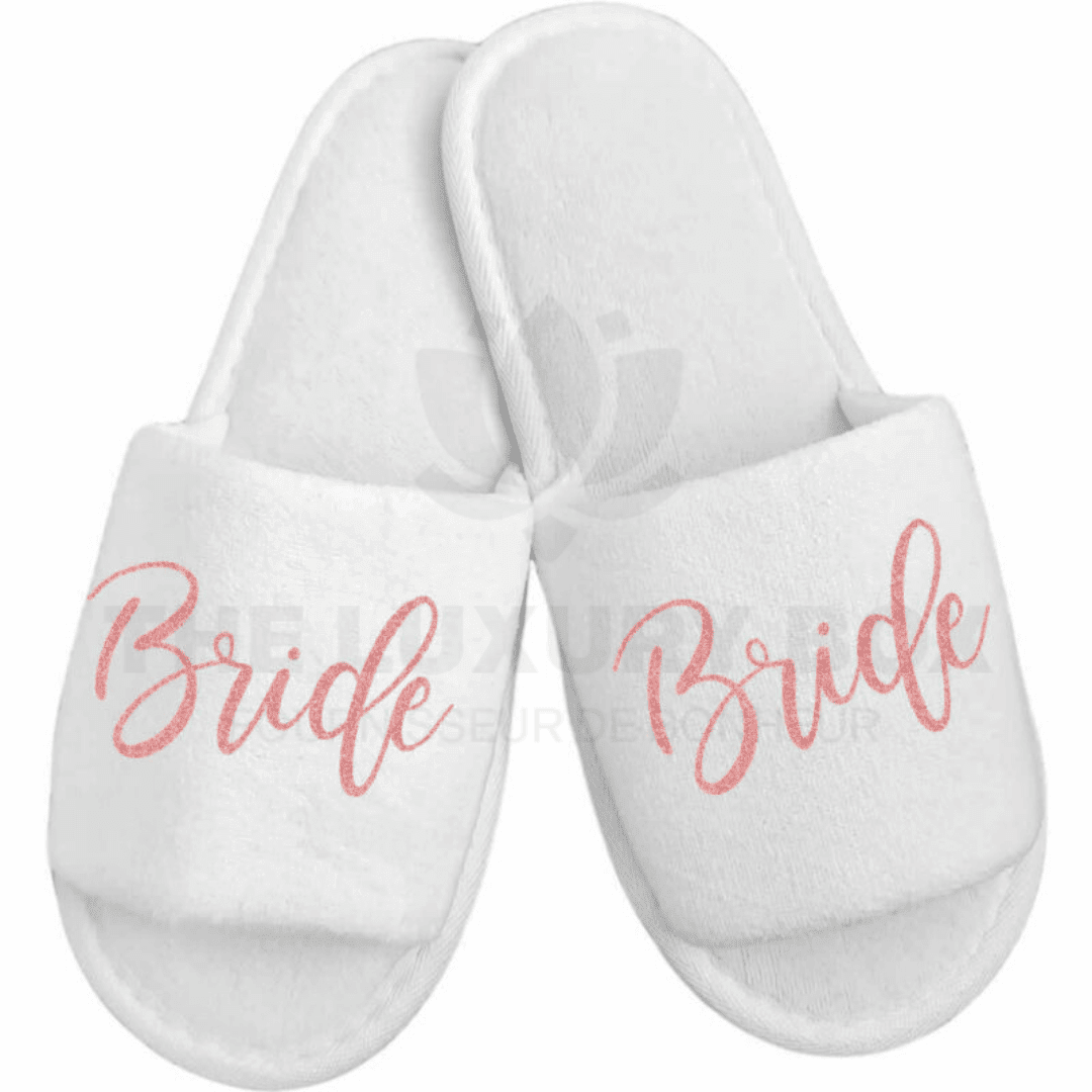 Pantoufle mariage personnalisable Pantoufle mariage personnalisable