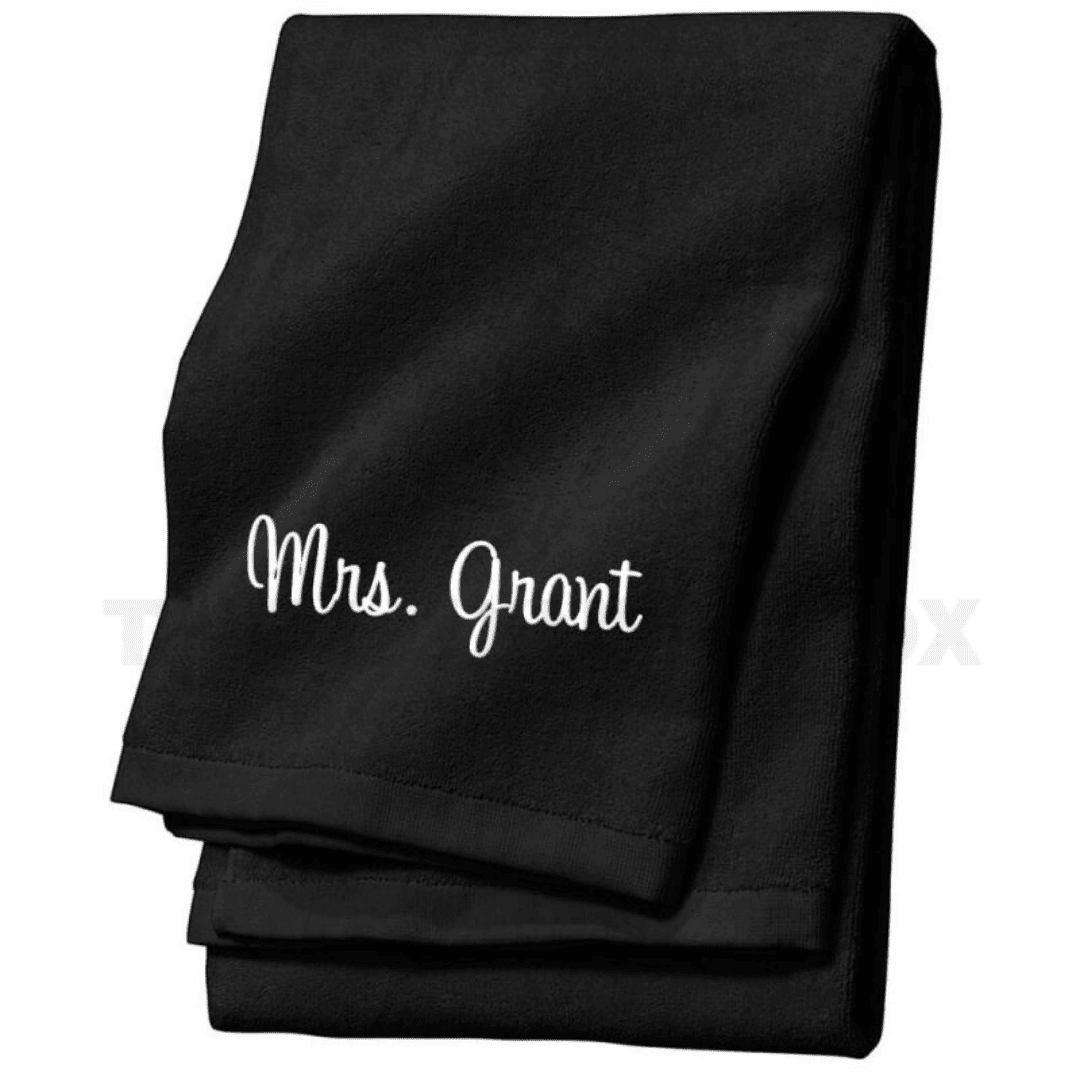 Serviette mariage personnalisable Serviette mariage personnalisable