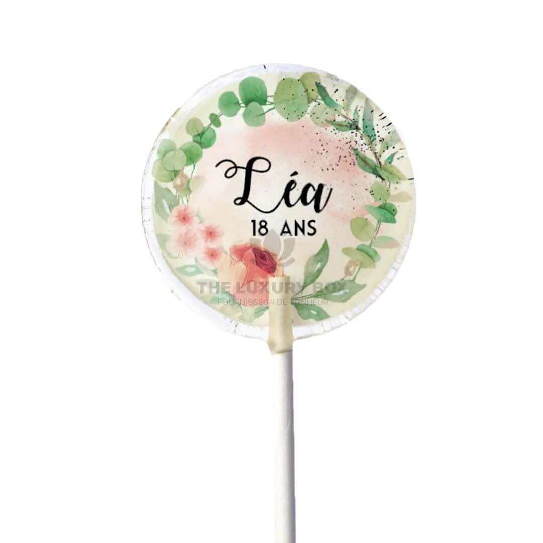 sucette-theme-couronne-fleurie sucette theme couronne fleurie | The Luxury Box