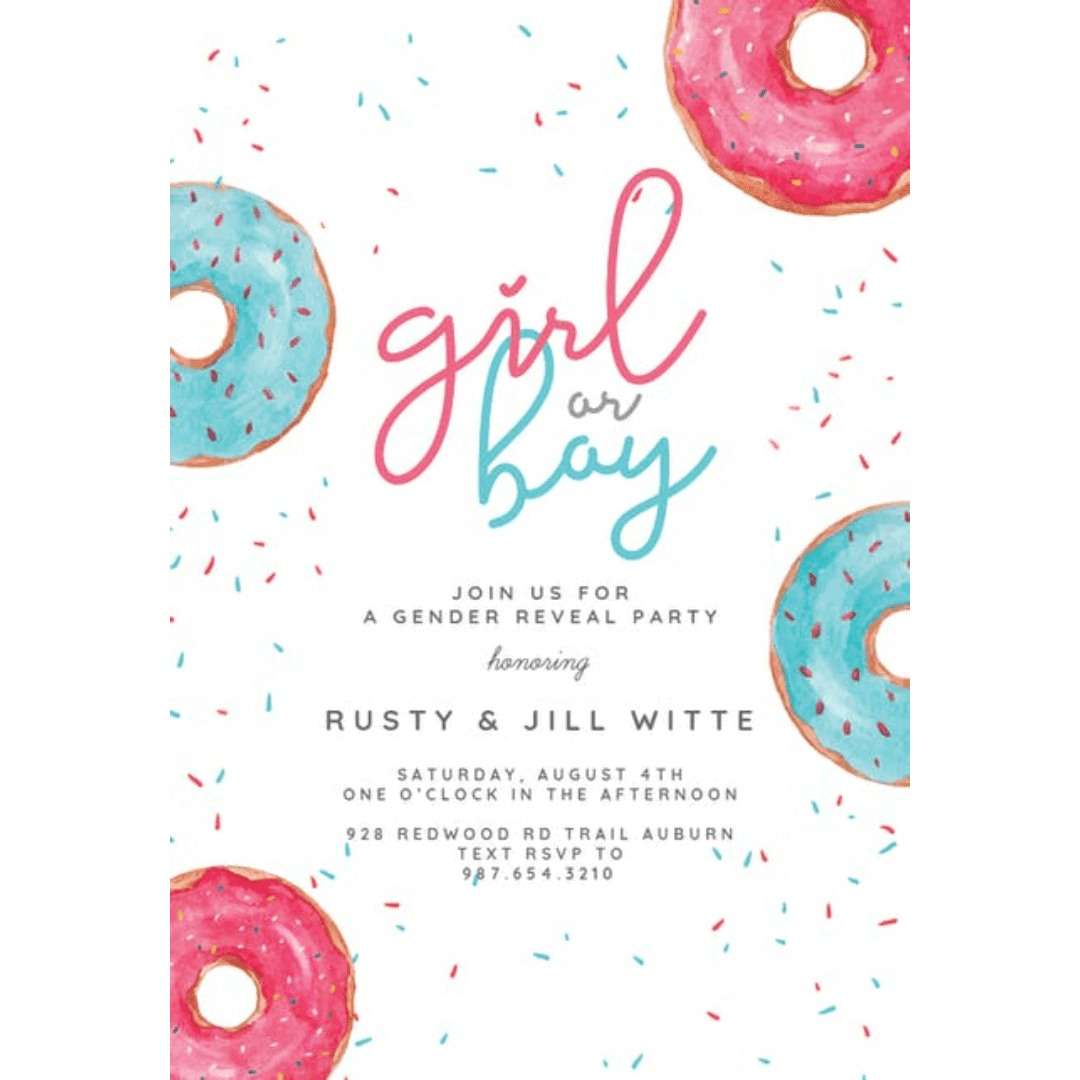 Invitation pour vos baby shower Invitation pour vos baby shower