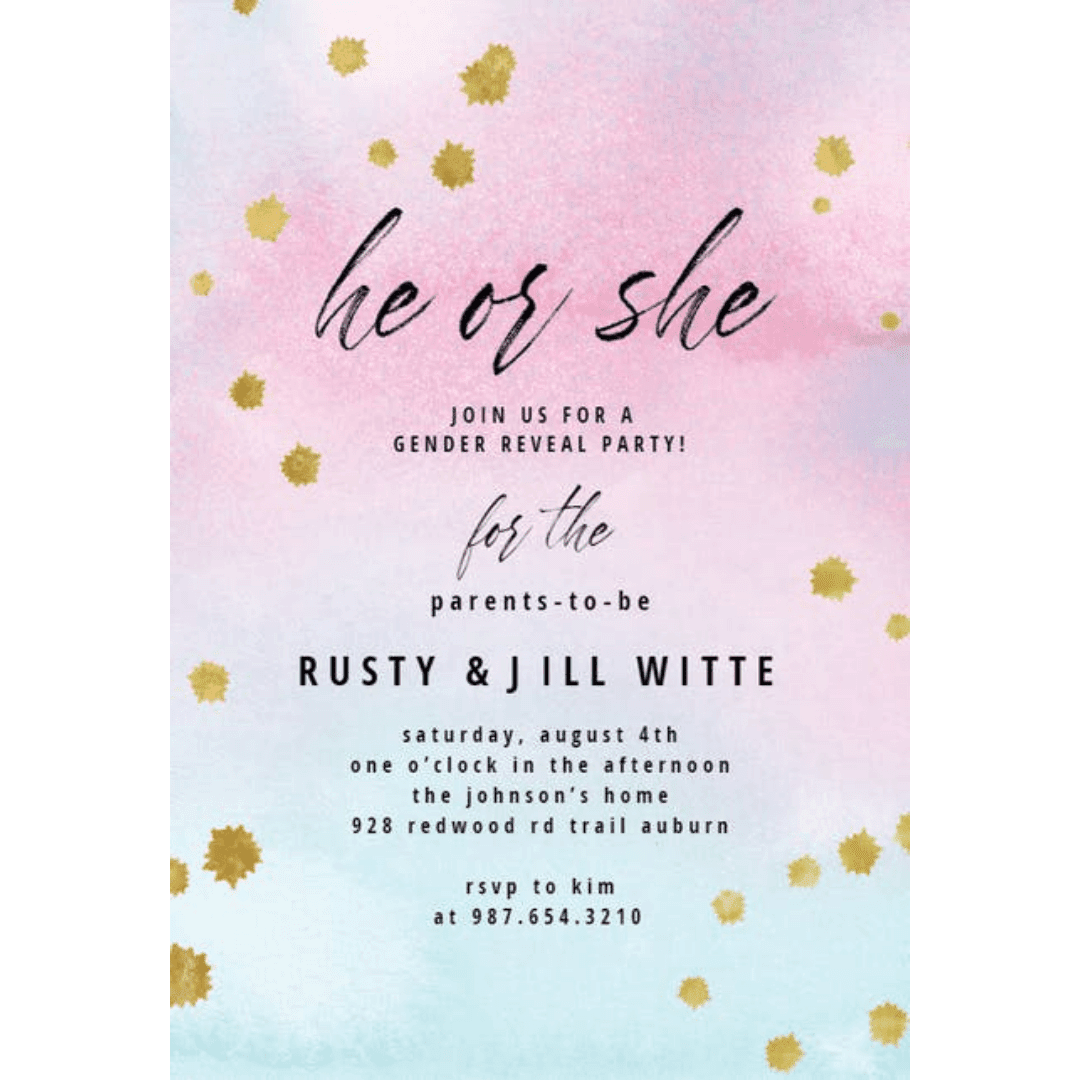 Invitation pour vos baby shower Invitation pour vos baby shower