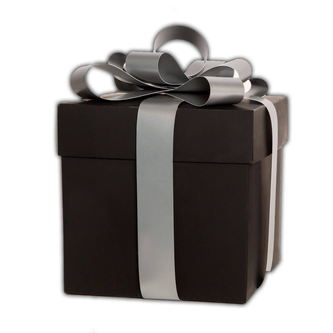 Coffret cadeaux surprise noir Coffret cadeaux surprise noir | The Luxury Box