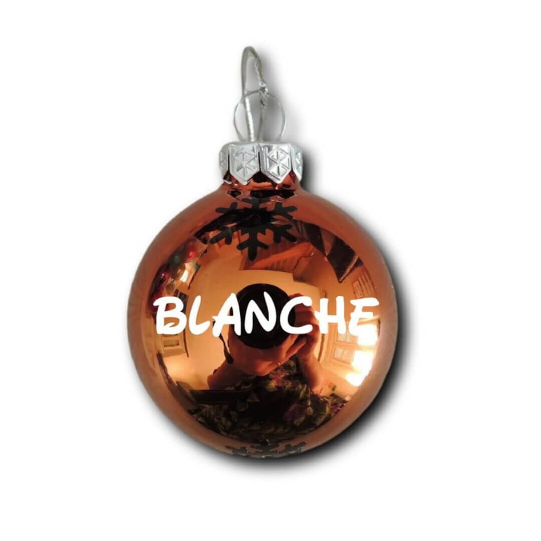 Boule de noel personnalisable (7) Boule de Noël personnalisable