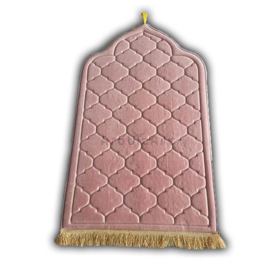 Tapis-Arabesque-Rose.jpg Tapis de prière personnalisable à offrir