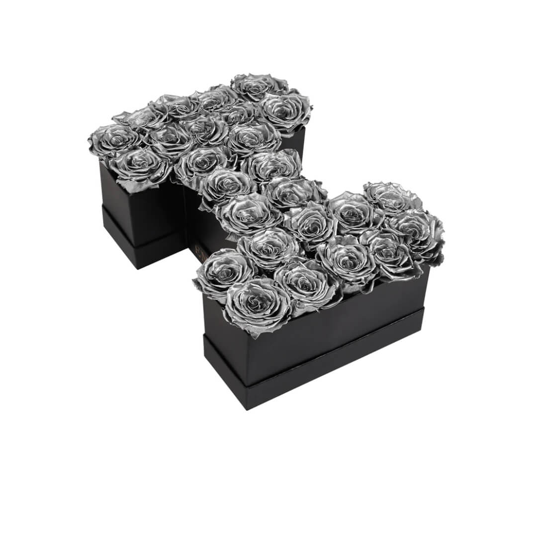 Lettre de Roses Silver I sliver | The Luxury Box