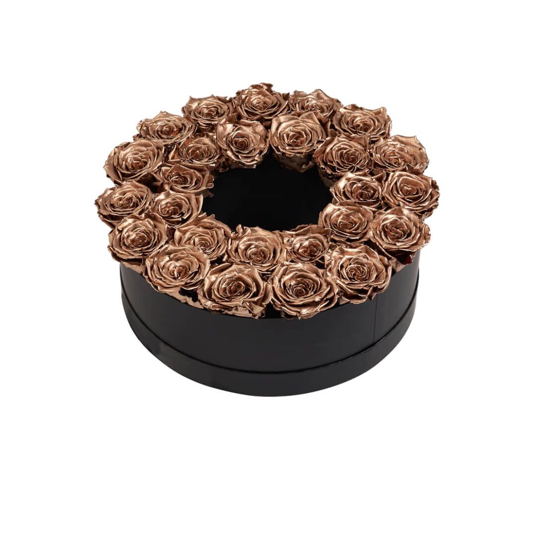 O_gold Lettre de Roses en or