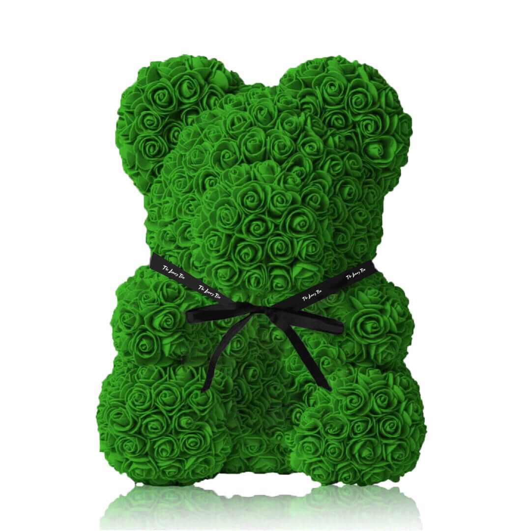 Ours de roses vert Ours de roses vert