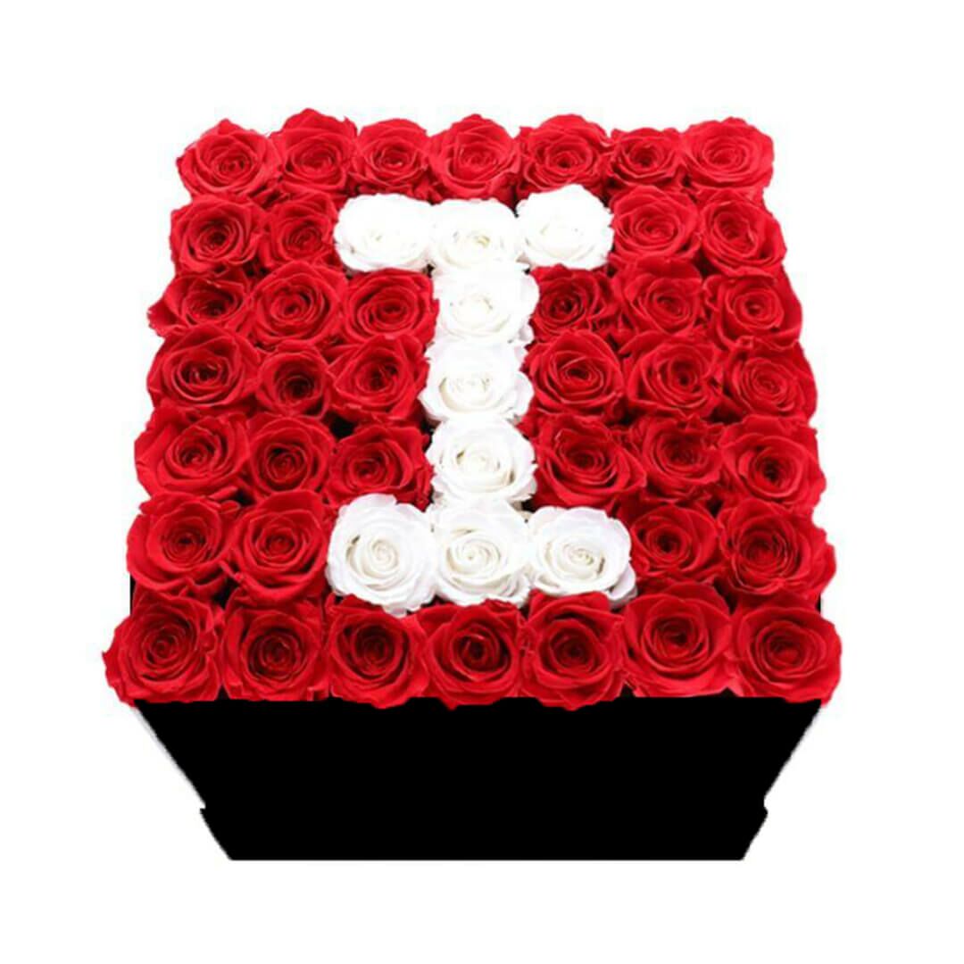 Pack - I Love U (3) Coffret de fleurs Lettre