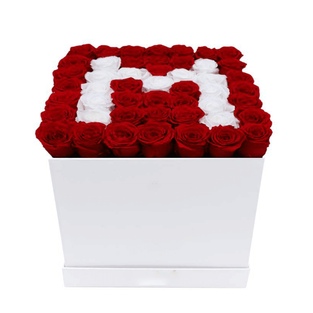 Pack Mom - Lettre (1) Coffret de fleurs Lettre