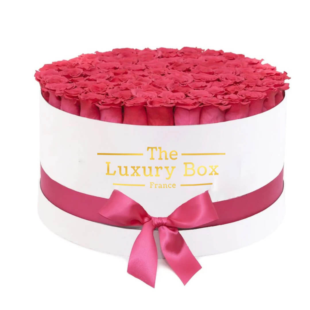 Cercle de roses éternelles - The Luxury Box (31) Commander/Acheter un coffret de roses éternelles rouge