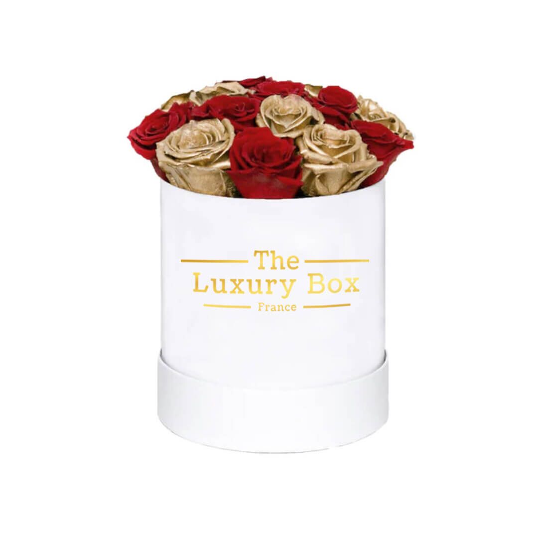 Cercle de roses éternelles - The Luxury Box Commander/Acheter un coffret de roses éternelles de la boutique en ligne The Luxury Box