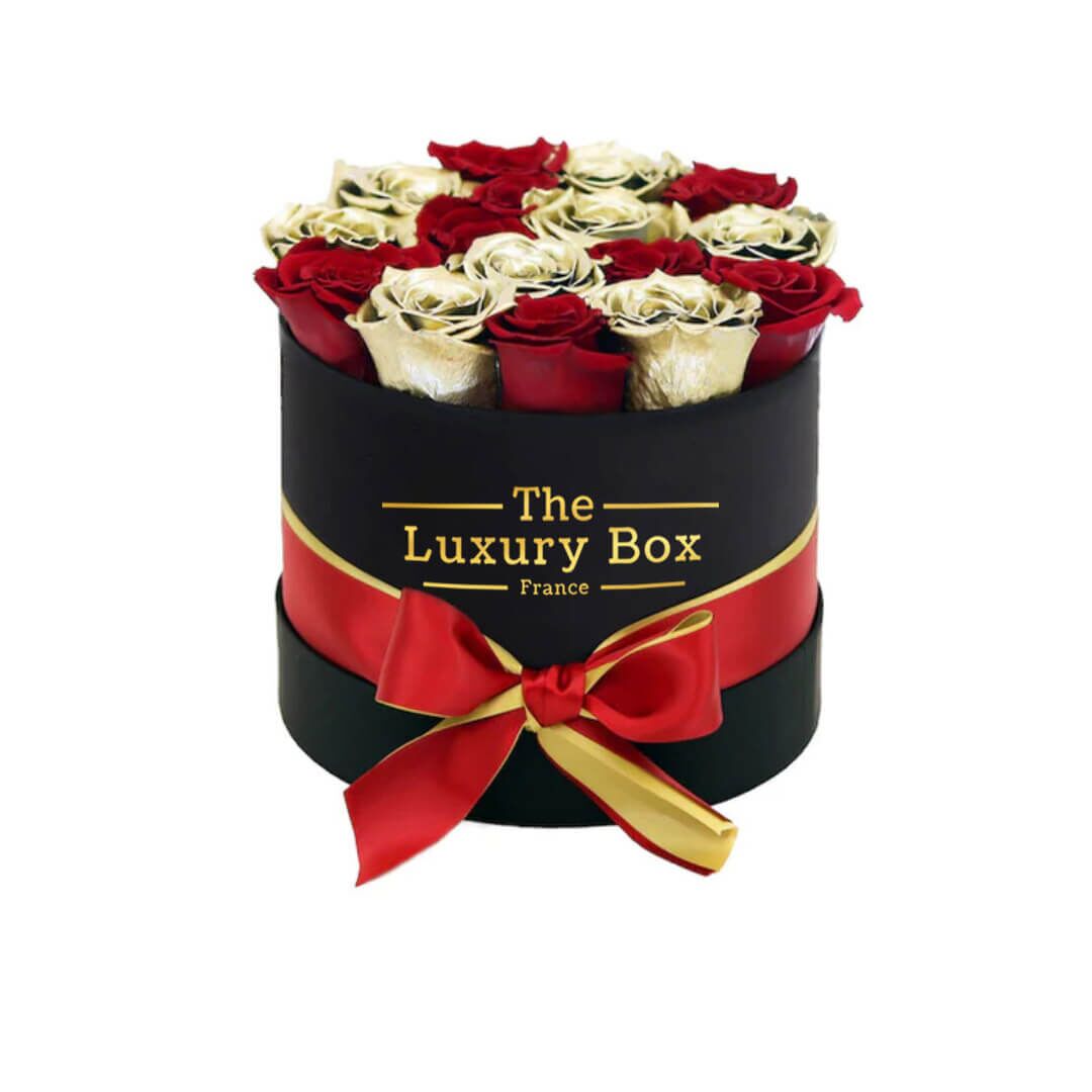 Cercle de roses éternelles - The Luxury Box Commander/Acheter un coffret de roses éternelles de la boutique en ligne The Luxury Box