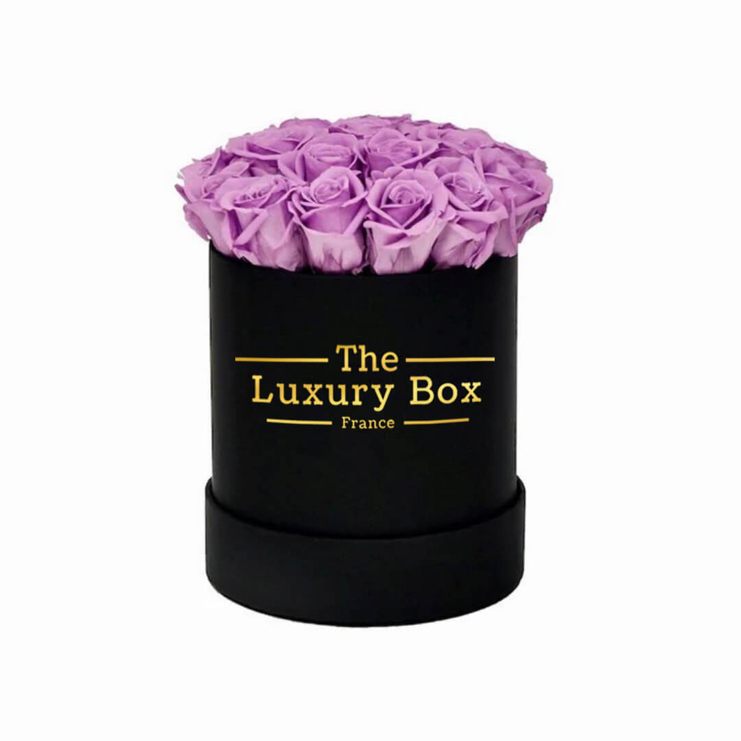 Cercle de roses éternelles - The Luxury Box (64) Commander/Acheter un coffret de roses éternelles rose