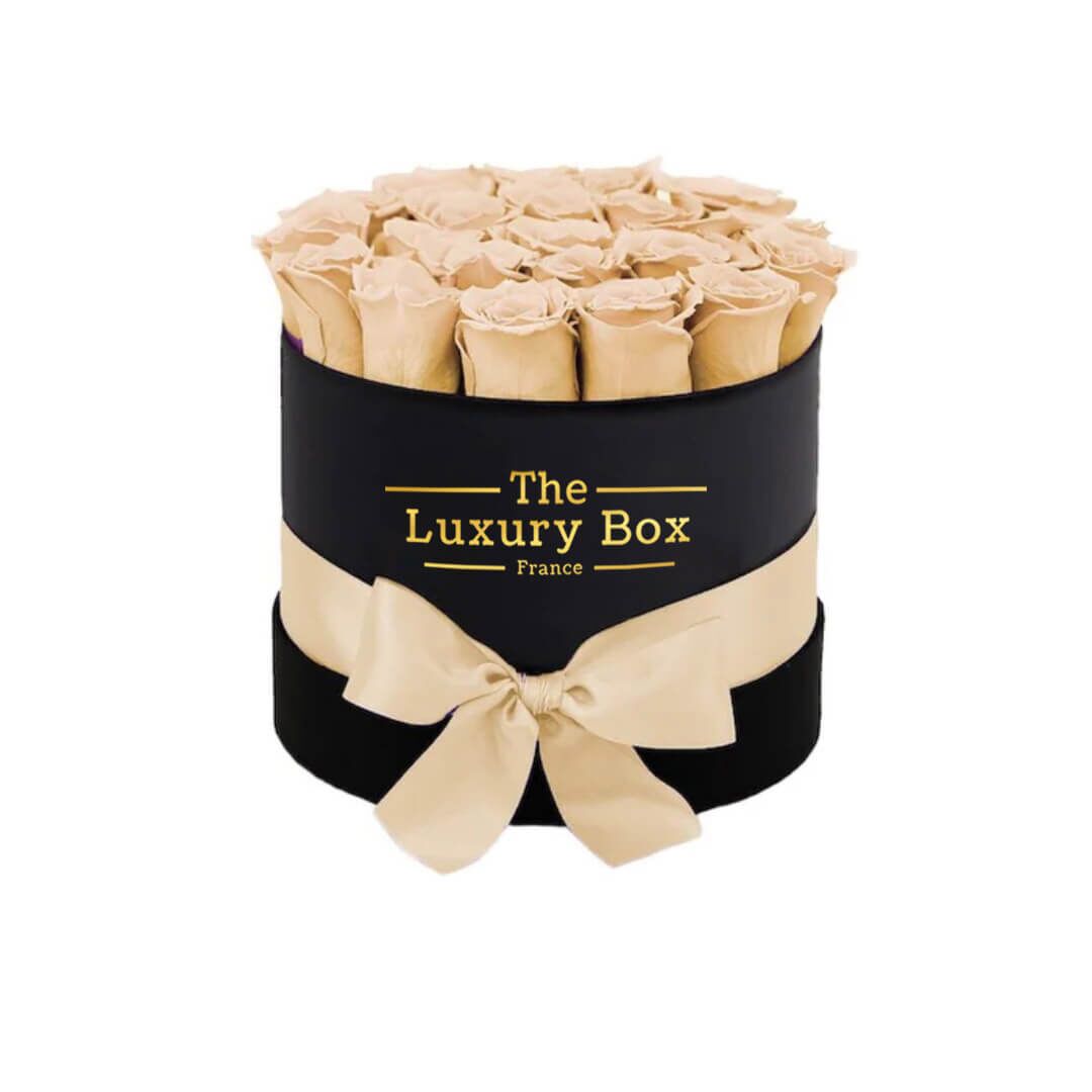 Cercle de roses éternelles - The Luxury Box (69) Commander/Acheter un coffret de roses éternelles rose