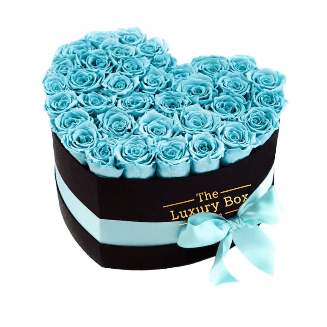 Coeur de roses éternelles Commander/Acheter un coeur de roses éternelles de la boutique en ligne The Luxury Box