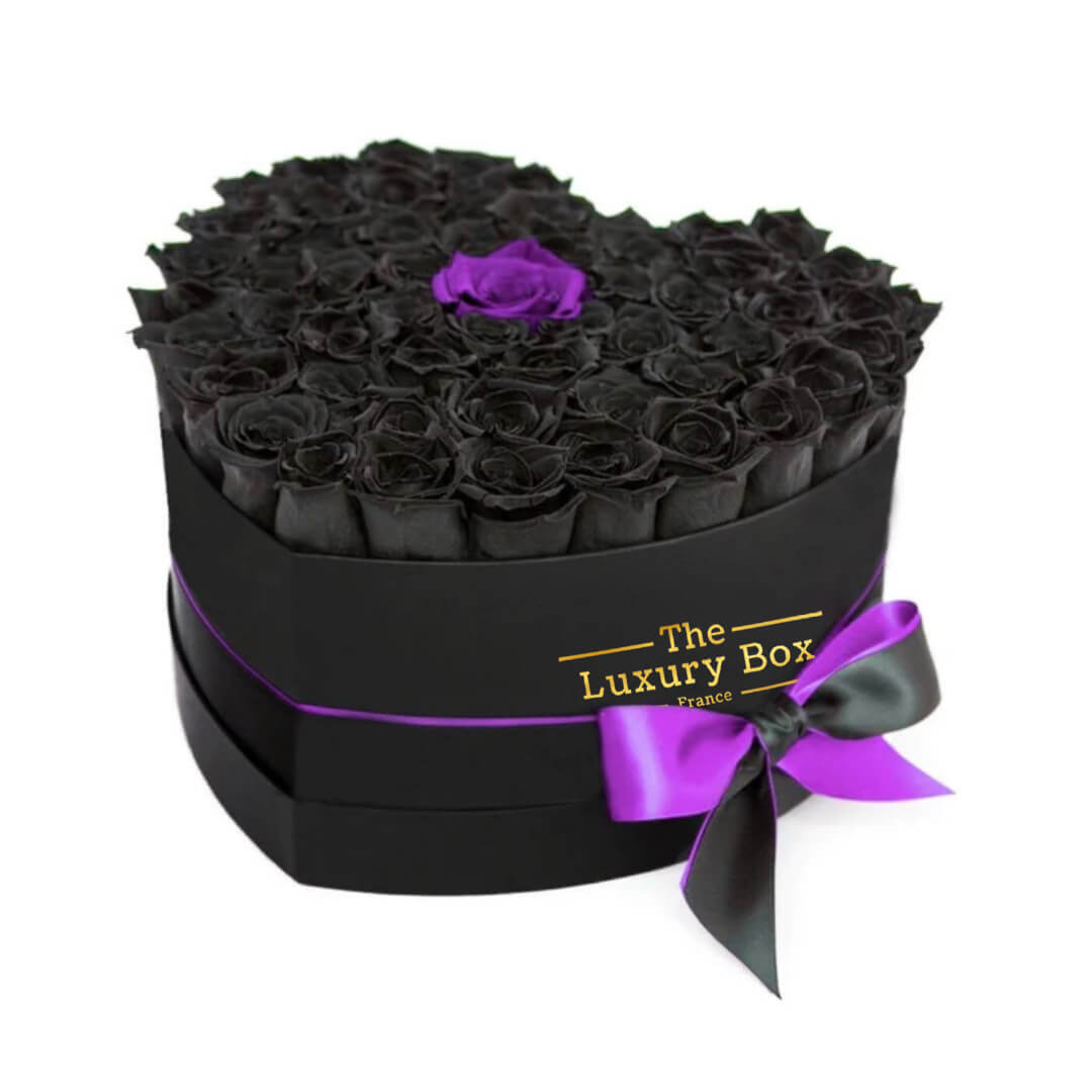Coeur de roses éternelles Commander/Acheter un coeur de roses éternelles de la boutique en ligne The Luxury Box