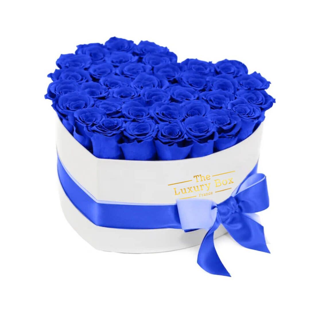 Coeur de roses éternelles Commander/Acheter un coeur de roses éternelles de la boutique en ligne The Luxury Box