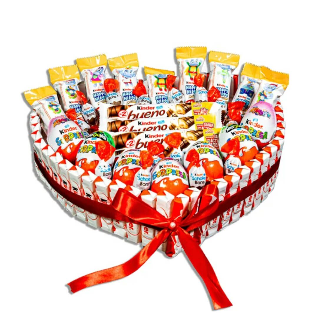 Coffret de chocolats Kinder - Coeur Coffret de chocolats Kinder - Coeur