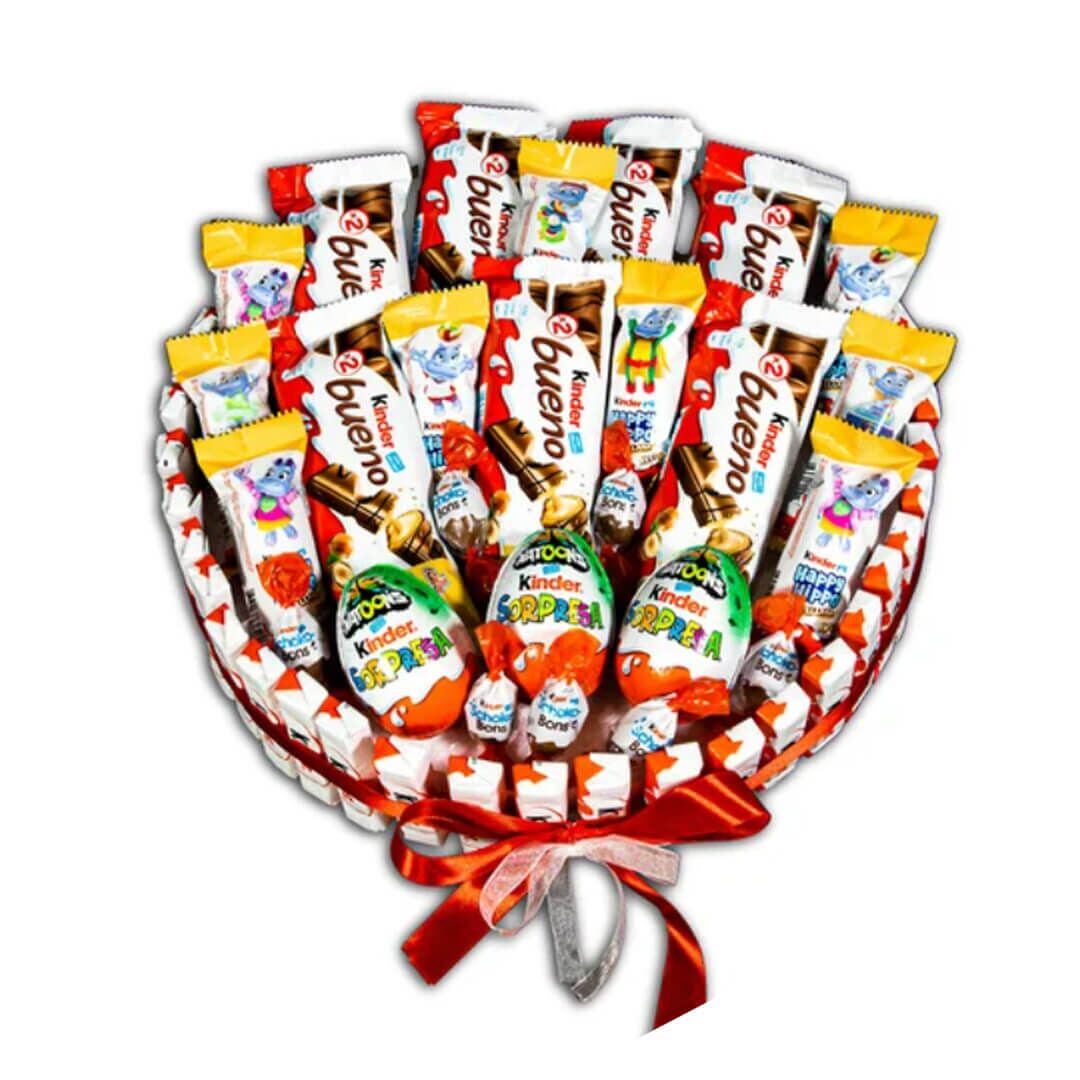 Coffret de chocolats Kinder - Rond (1) Coffret de chocolats Kinder - Rond