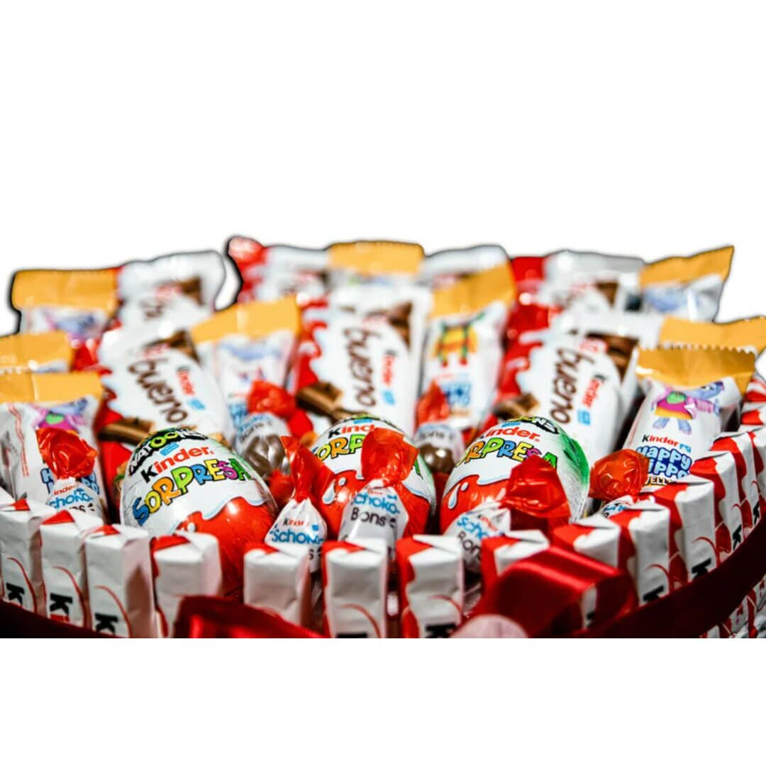 Coffret de chocolats Kinder - Rond (2) Coffret de chocolats Kinder - Rond