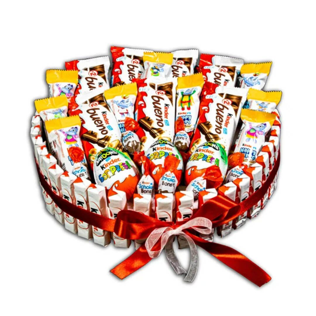 Coffret de chocolats Kinder - Rond Coffret de chocolats Kinder - Rond