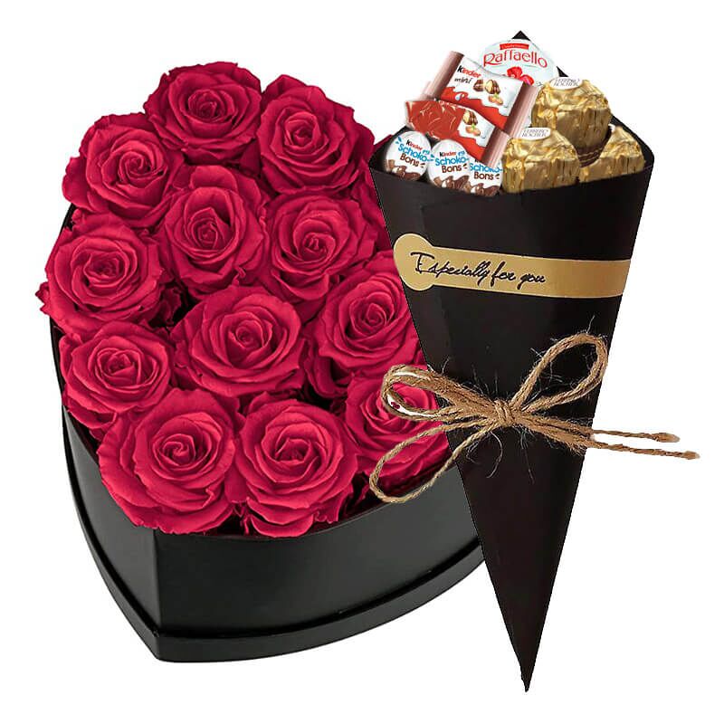 Love-Days-Cornet-Mixte-Noir-1 Love Days Cornet Mixte Noir 1 | The Luxury Box