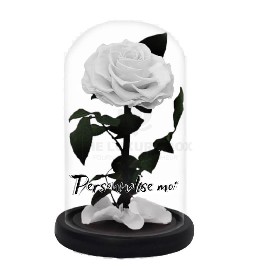 Roses sous cloches personnalisables (4) Roses sous cloches personnalisables 4 | The Luxury Box