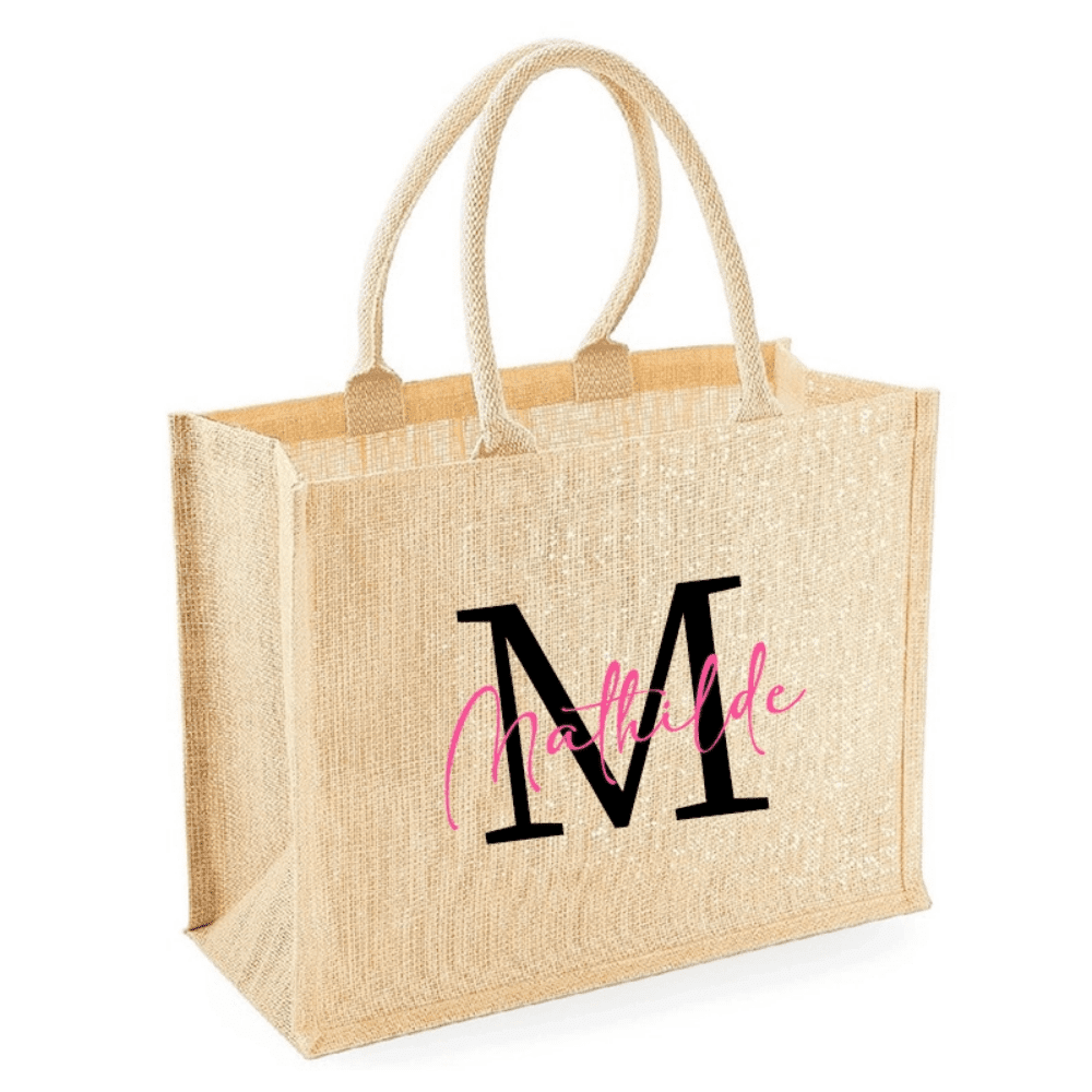 Sac de Jute Mathilde (2) Sac de Jute Mathilde 2 | The Luxury Box