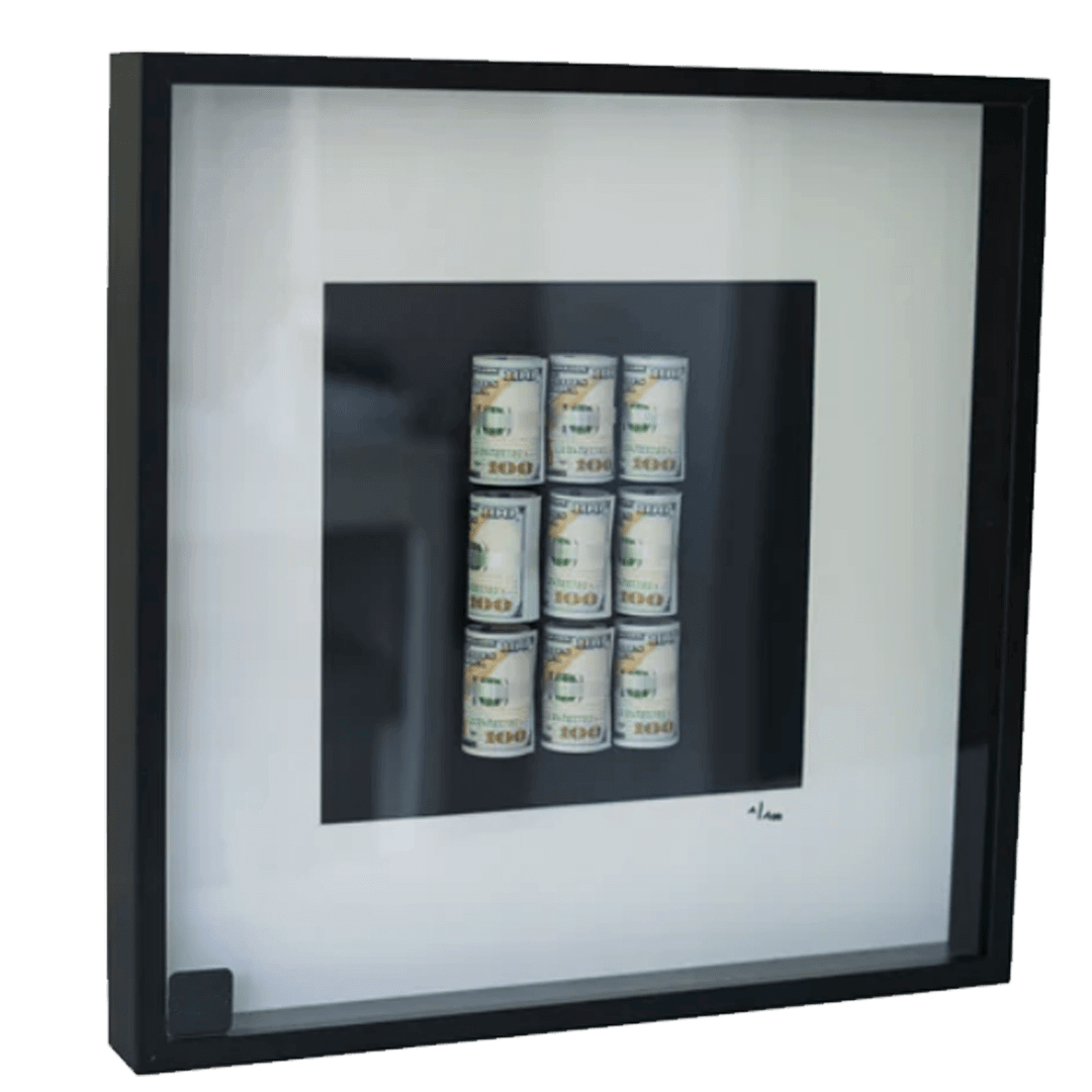 THE-MONEY-ROLL-FRAME Love Day THE MONEY ROLL FRAME Love Day | The Luxury Box