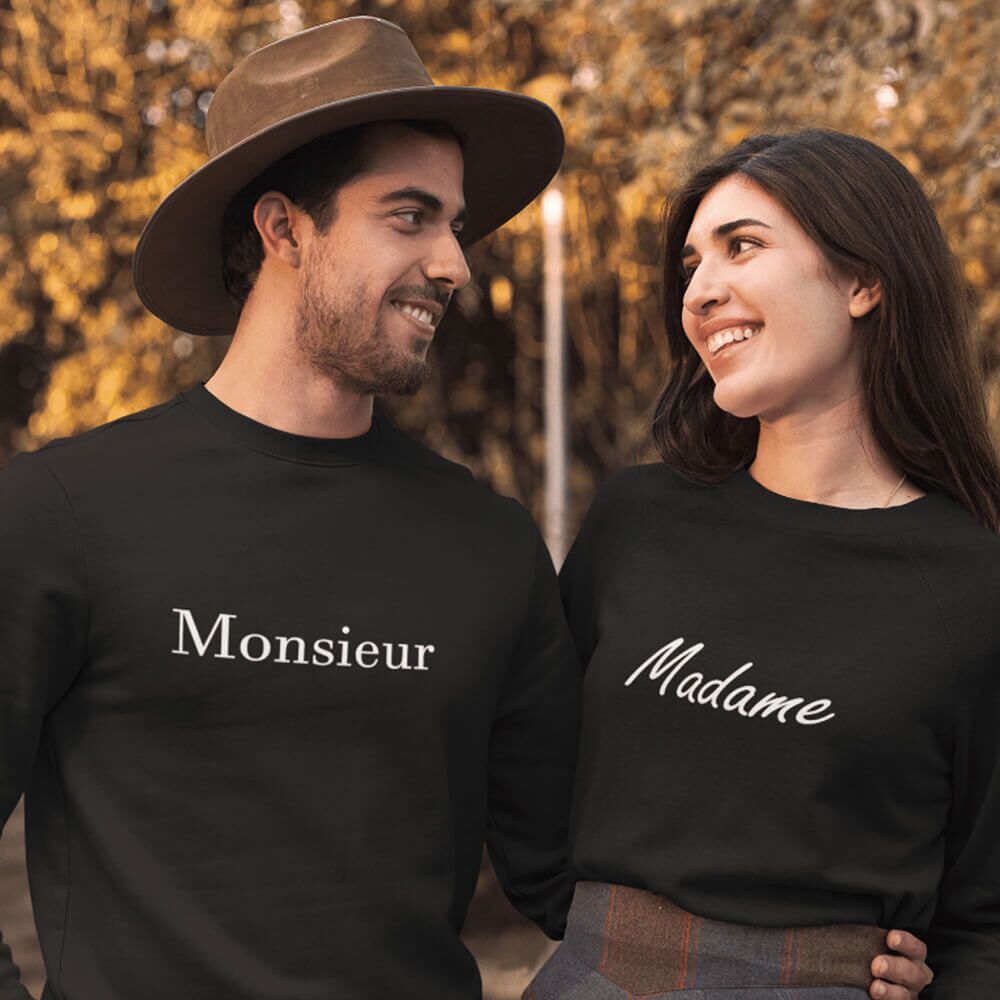 Sweat-Couple-Madame-Monsieur-2 Sweat Couple Madame Monsieur 2 | The Luxury Box