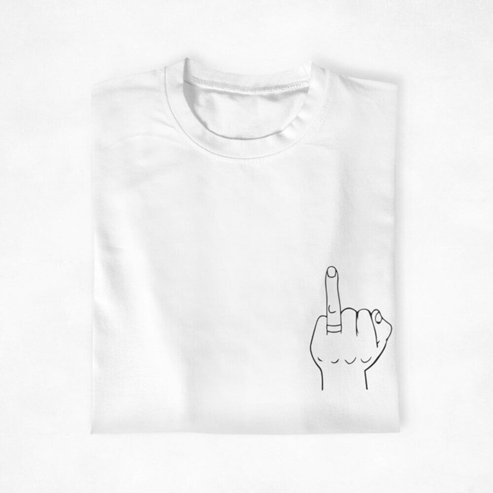 T-shirt-Couple-Doigt-dhonneur-cote-coeur-4 T shirt Couple Doigt dhonneur cote coeur 4 | The Luxury Box