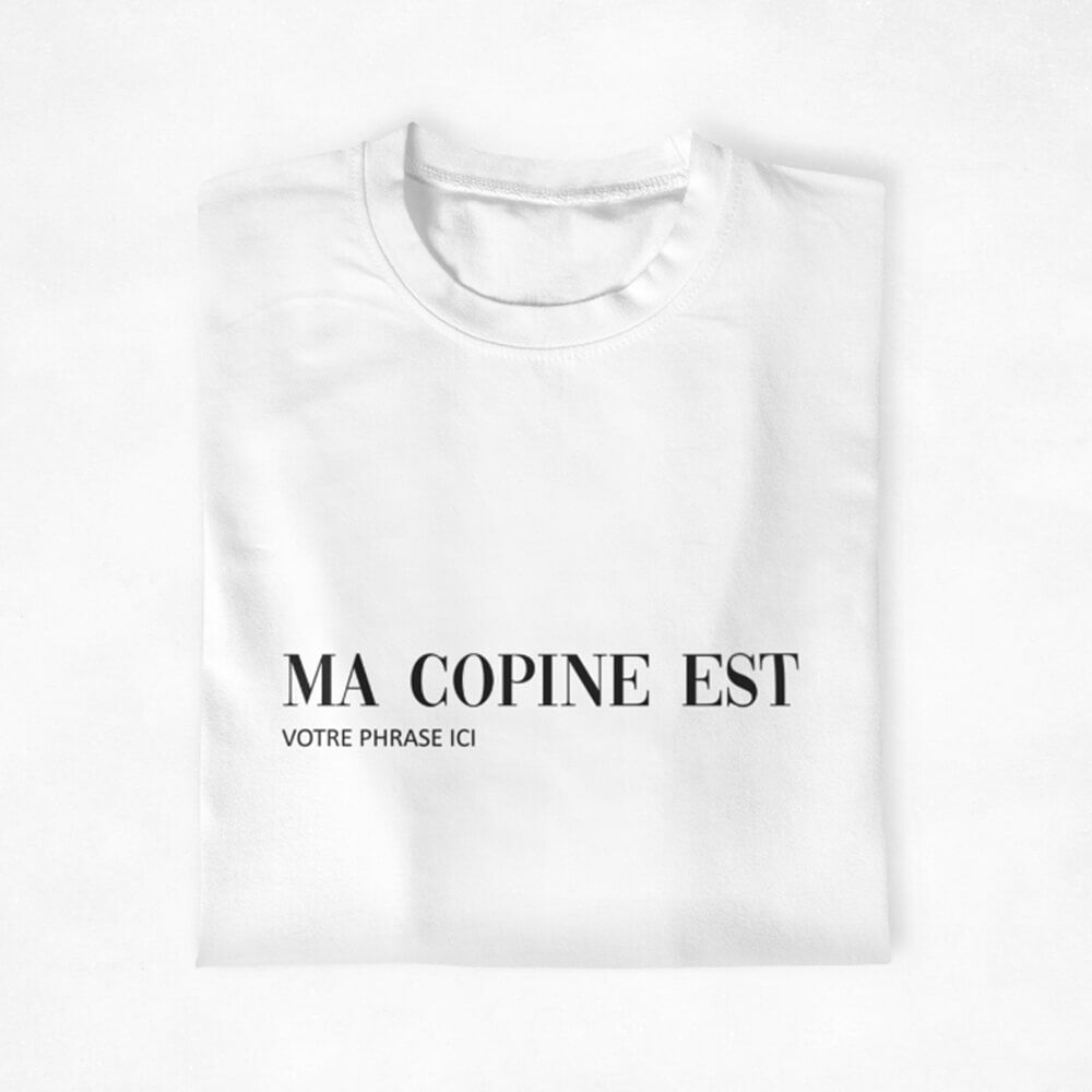 T-shirt-Couple-Mon-Copain-Ma-Copine-a-personnaliser-3 T shirt Couple Mon Copain Ma Copine a personnaliser 3 | The Luxury Box