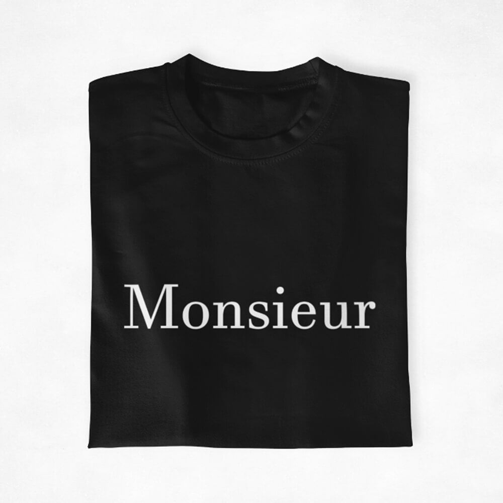 T-shirt-couple-Madame-Monsieur-2-5 T shirt couple Madame Monsieur 2 5 | The Luxury Box