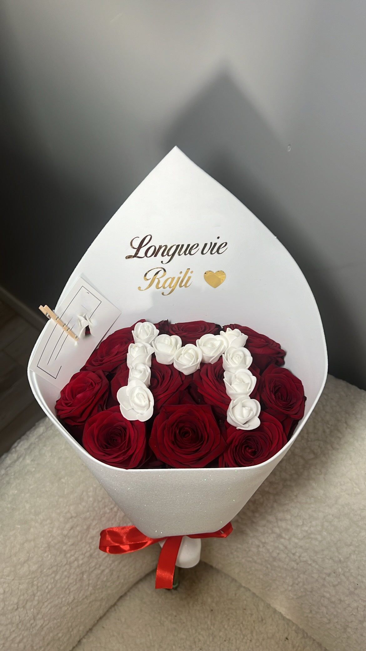 Bouquet de Fleurs Personnalisable (2) Bouquet de Fleurs Personnalisable 2 | The Luxury Box